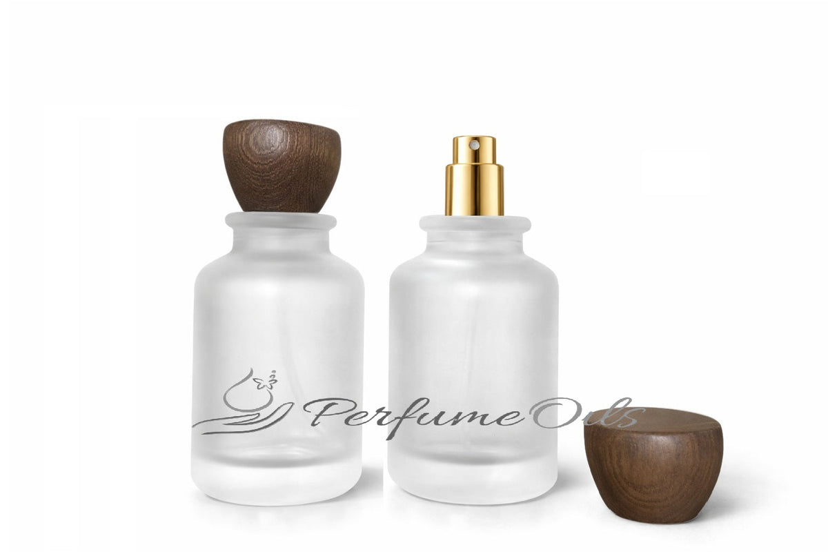 Bloom Bottle - 100ml Frosted with Tapered Cap (Screw)