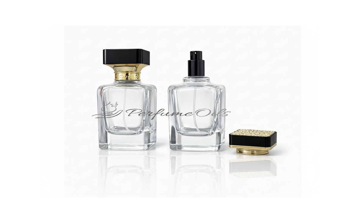 Square Crown Bottle - 60ml (Easy Crimp)