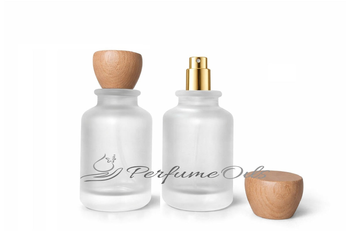 Bloom Bottle - 100ml Frosted with Tapered Cap (Screw)