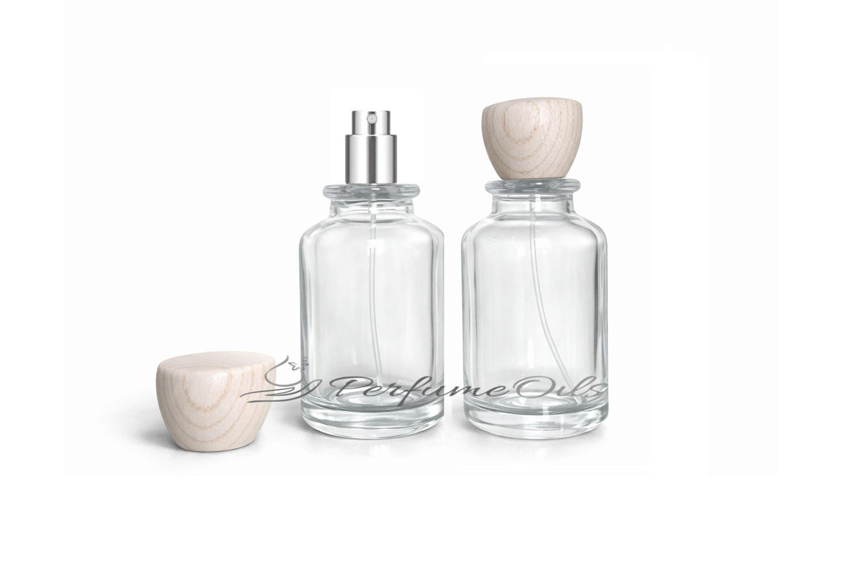 Bloom Bottle - 100ml Clear with Tapered Cap (Screw)