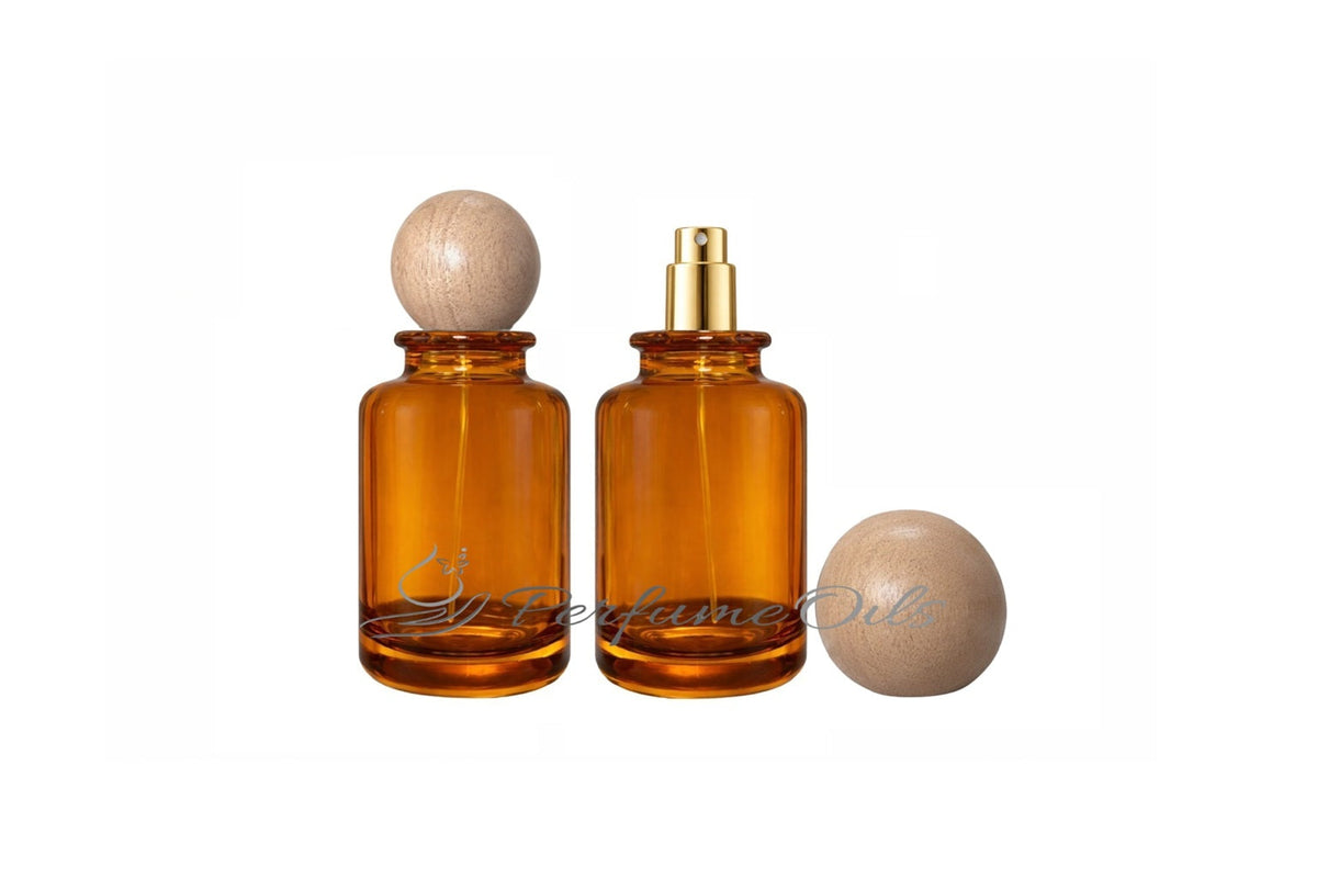 Bloom Bottle - 50ml Amber (Screw)