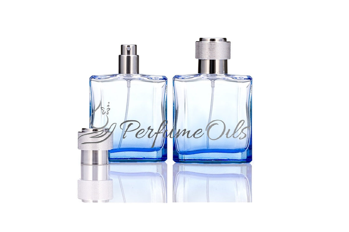 Square Bottle - 55ml Colour (Easy Crimp)