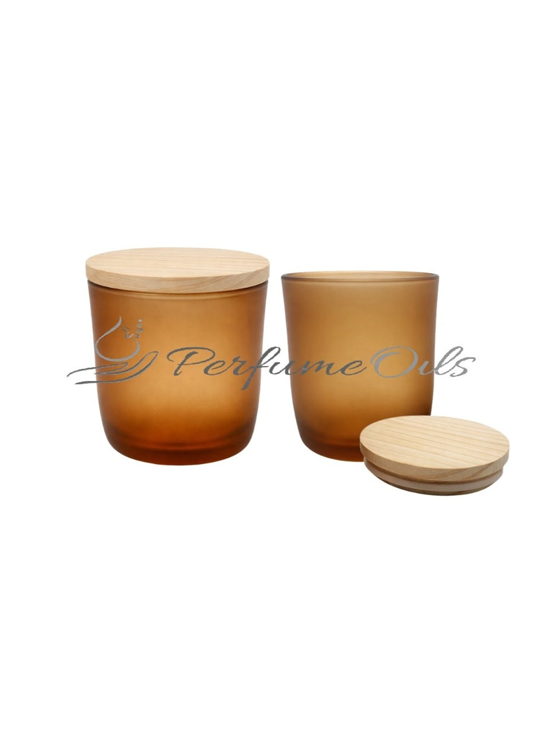 Candle Jars - 295ml (Wooden Lid)