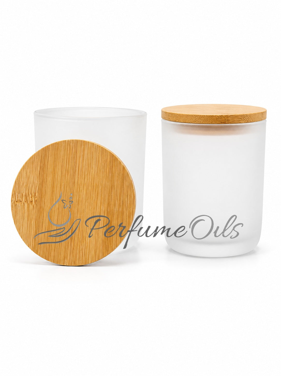 Candle Jars - 295ml (Bamboo Lid)