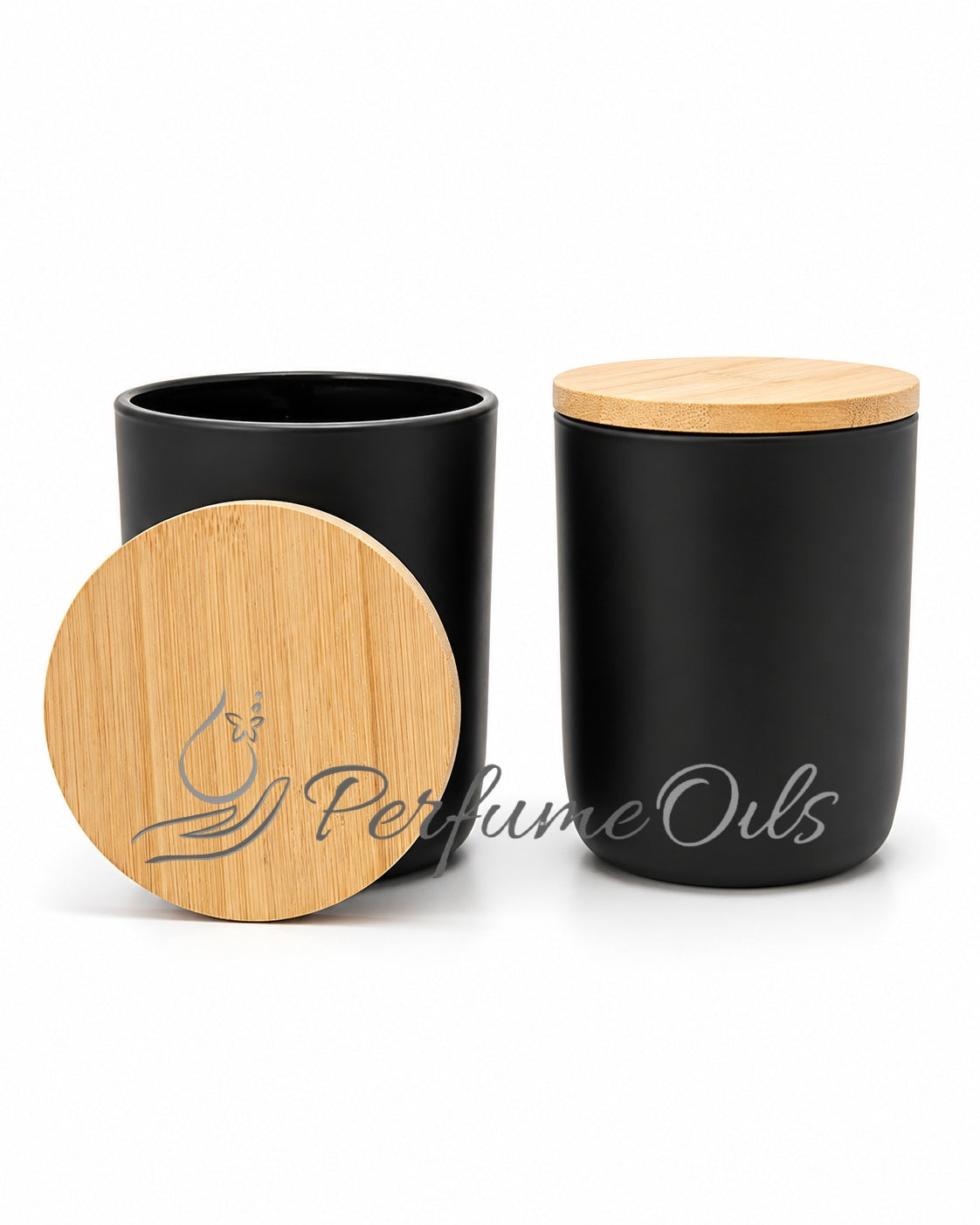 Candle Jars - 295ml (Bamboo Lid)