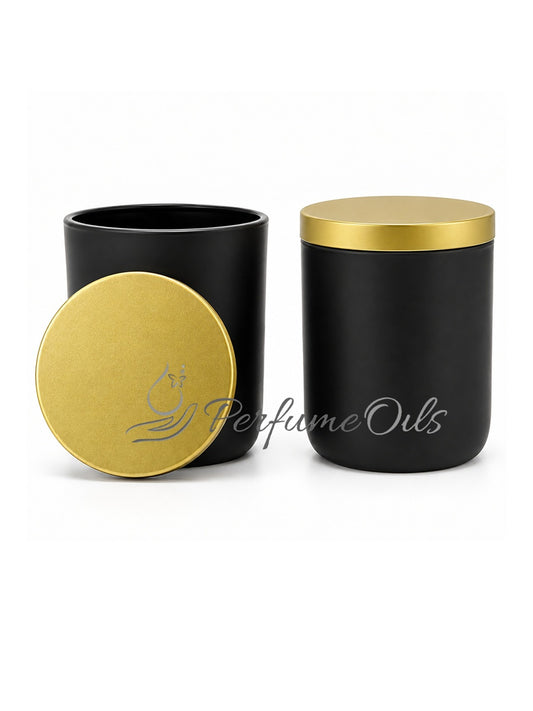Candle Jars - 295ml (Matte Gold Lid)
