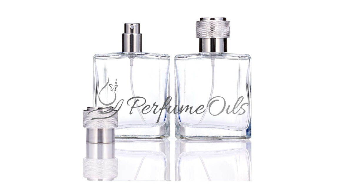 Square Bottle - 55ml Clear (Screw)