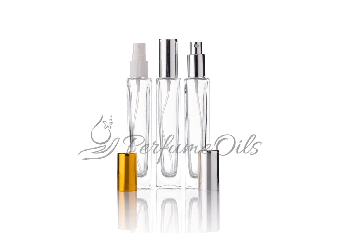 Rectangle Bottle Clear -50ml (Screw)