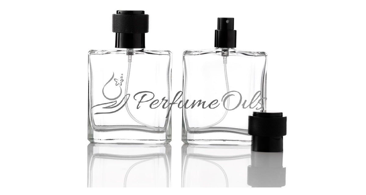 Square Bottle - 55ml Clear (Screw)